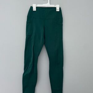 90 Degree By Reflex Green Leggings